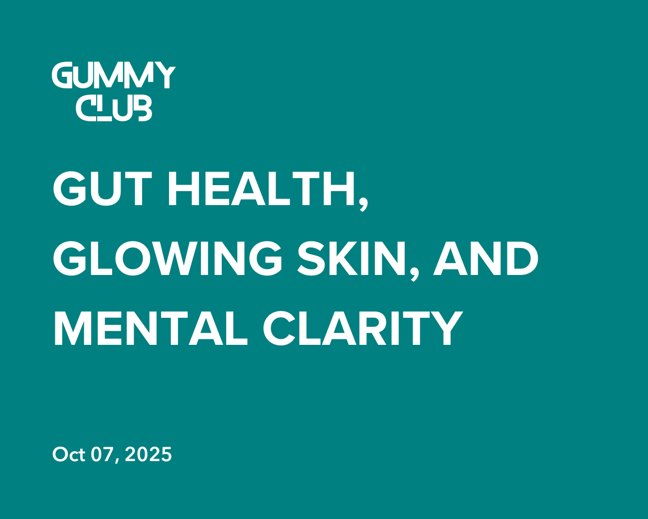 Gut Health, Glowing Skin, and Mental Clarity: How Sea Moss and Shilajit Gummies Support Total Wellness