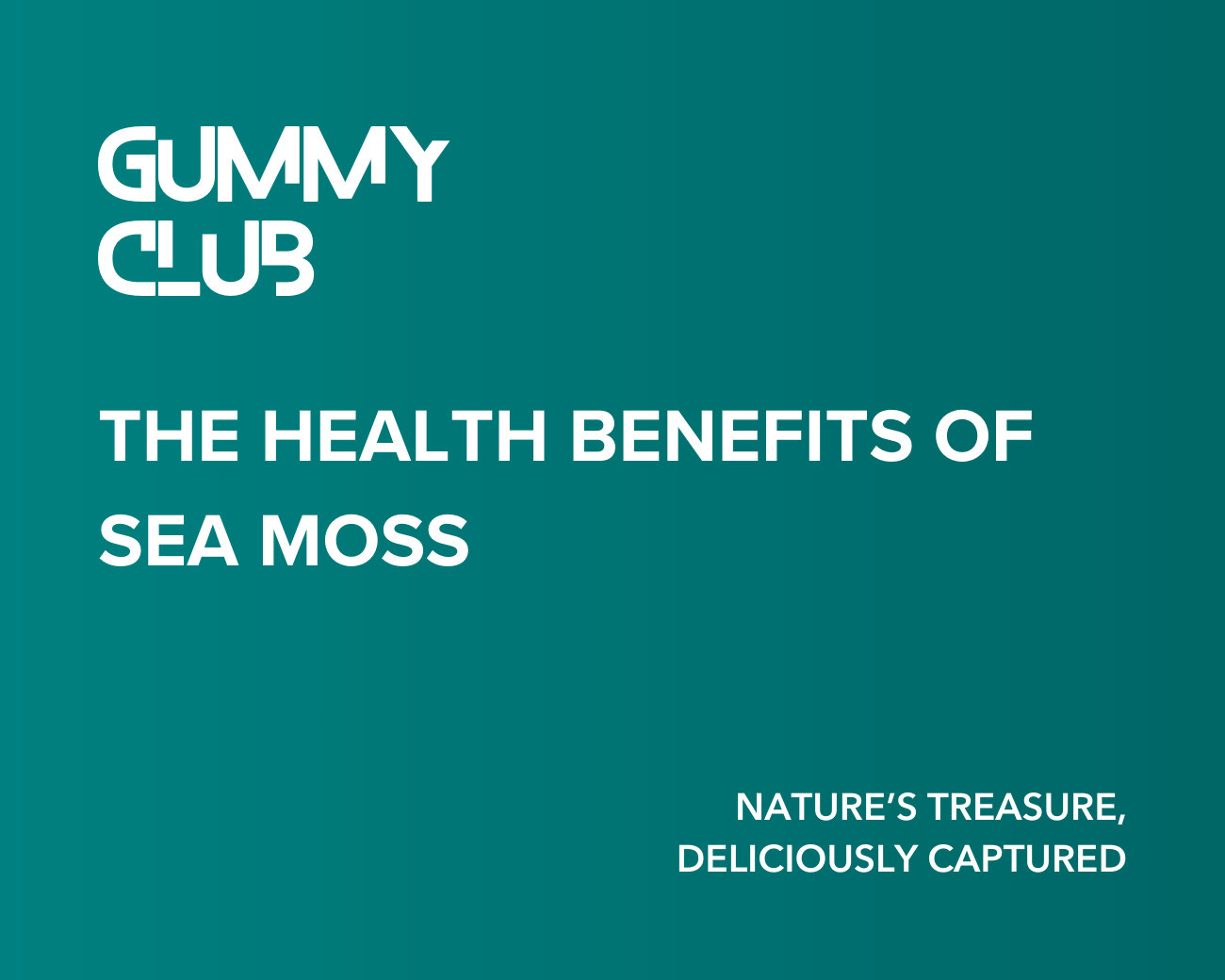 The Health Benefits of Sea Moss